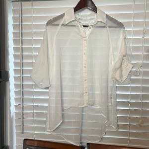 High low hem shirt M